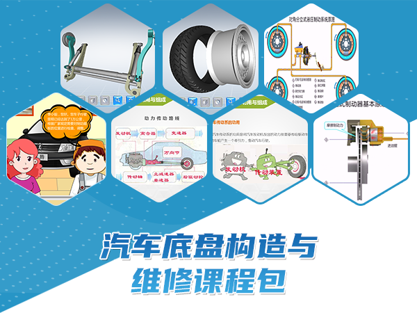 汽車(chē)底盤(pán)構(gòu)造與維修課程包